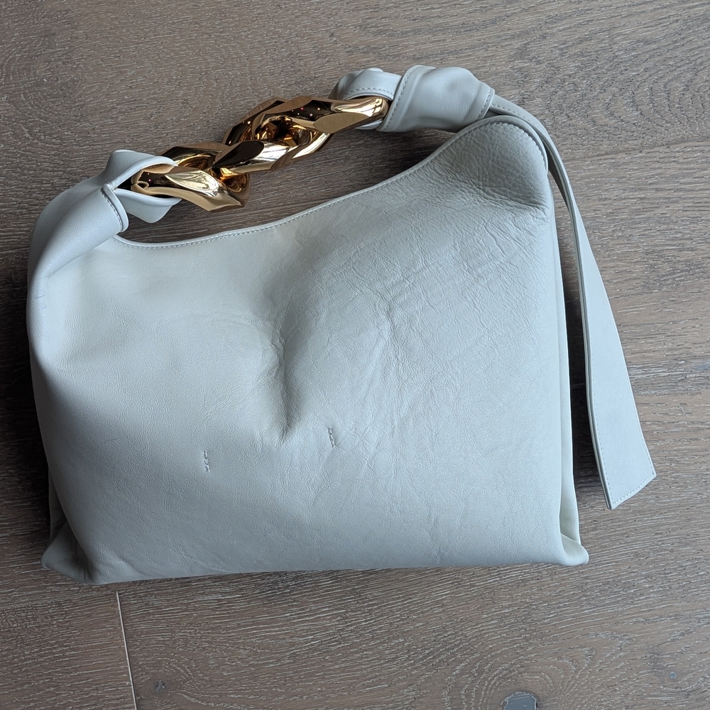 JW Anderson Gold Chain Bag - Bone Color - Picture 2 of 5